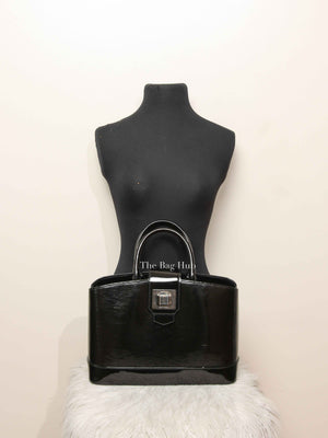 Louis Vuitton Black Epi Leather Mirabeu PM Hand Bag