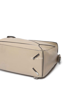 Loewe Etoupe Leather Medium Puzzle Bag