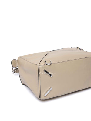 Loewe Etoupe Leather Medium Puzzle Bag
