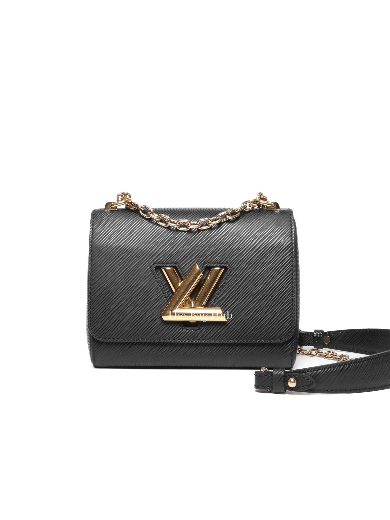 Louis Vuitton Black Epi Twist PM Shoulder Bag