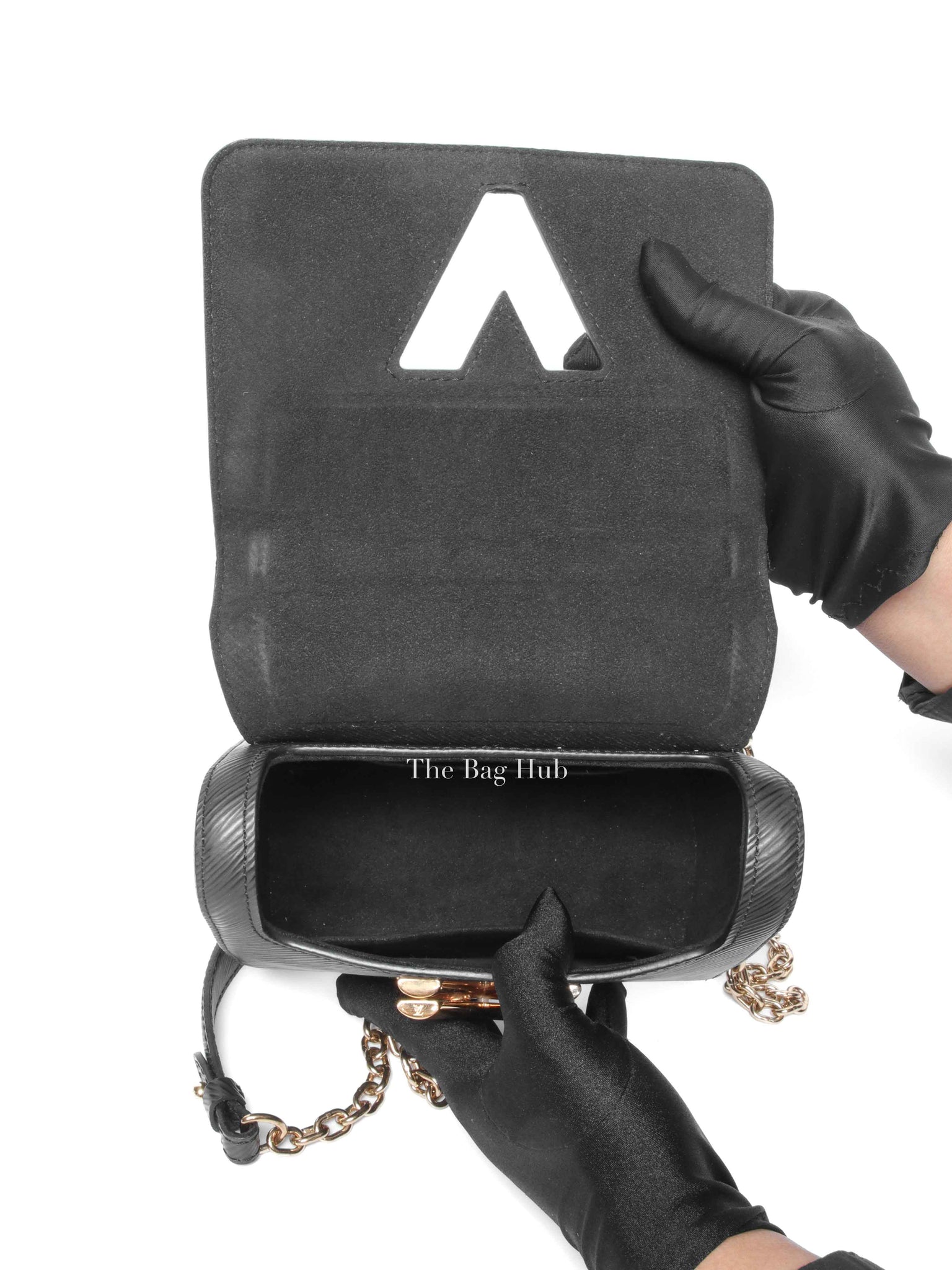 Louis Vuitton Black Epi Twist PM Shoulder Bag