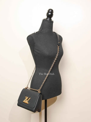 Louis Vuitton Black Epi Twist PM Shoulder Bag