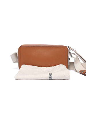 Jacquemus Light Brown Smooth Calfskin Le Cuerda Horizontal Bag