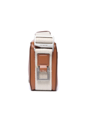 Jacquemus Light Brown Smooth Calfskin Le Cuerda Horizontal Bag
