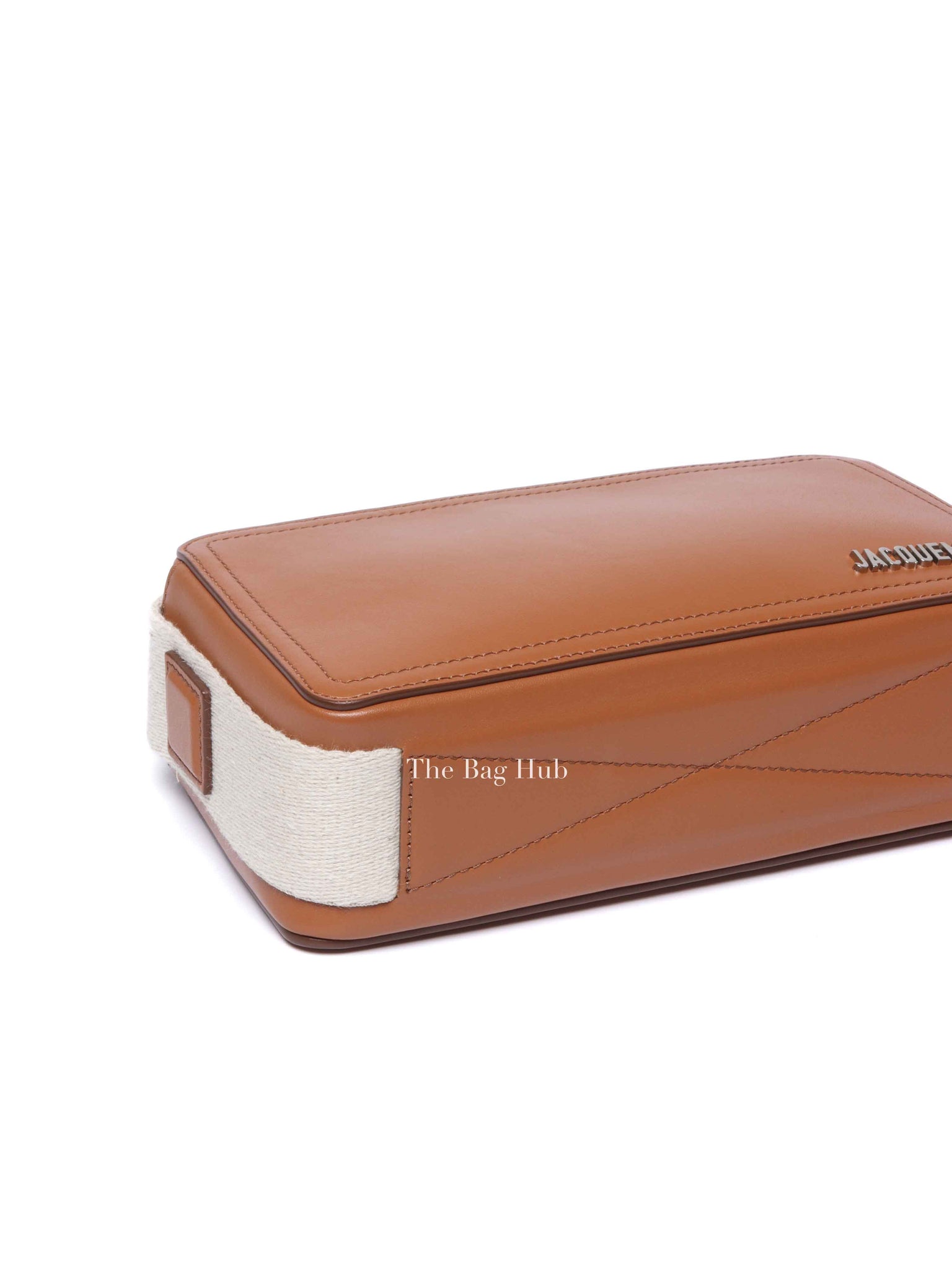 Jacquemus Light Brown Smooth Calfskin Le Cuerda Horizontal Bag