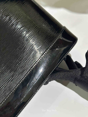 Louis Vuitton Black Epi Leather Mirabeu PM Hand Bag