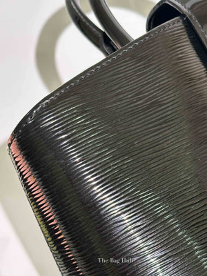 Louis Vuitton Black Epi Leather Mirabeu PM Hand Bag