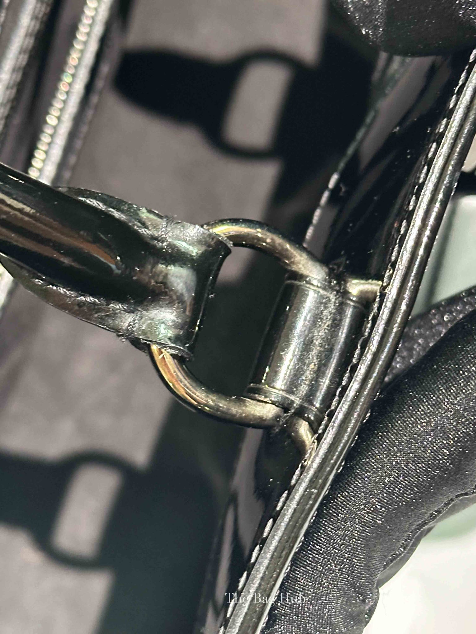 Louis Vuitton Black Epi Leather Mirabeu PM Hand Bag