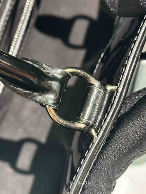 Louis Vuitton Black Epi Leather Mirabeu PM Hand Bag