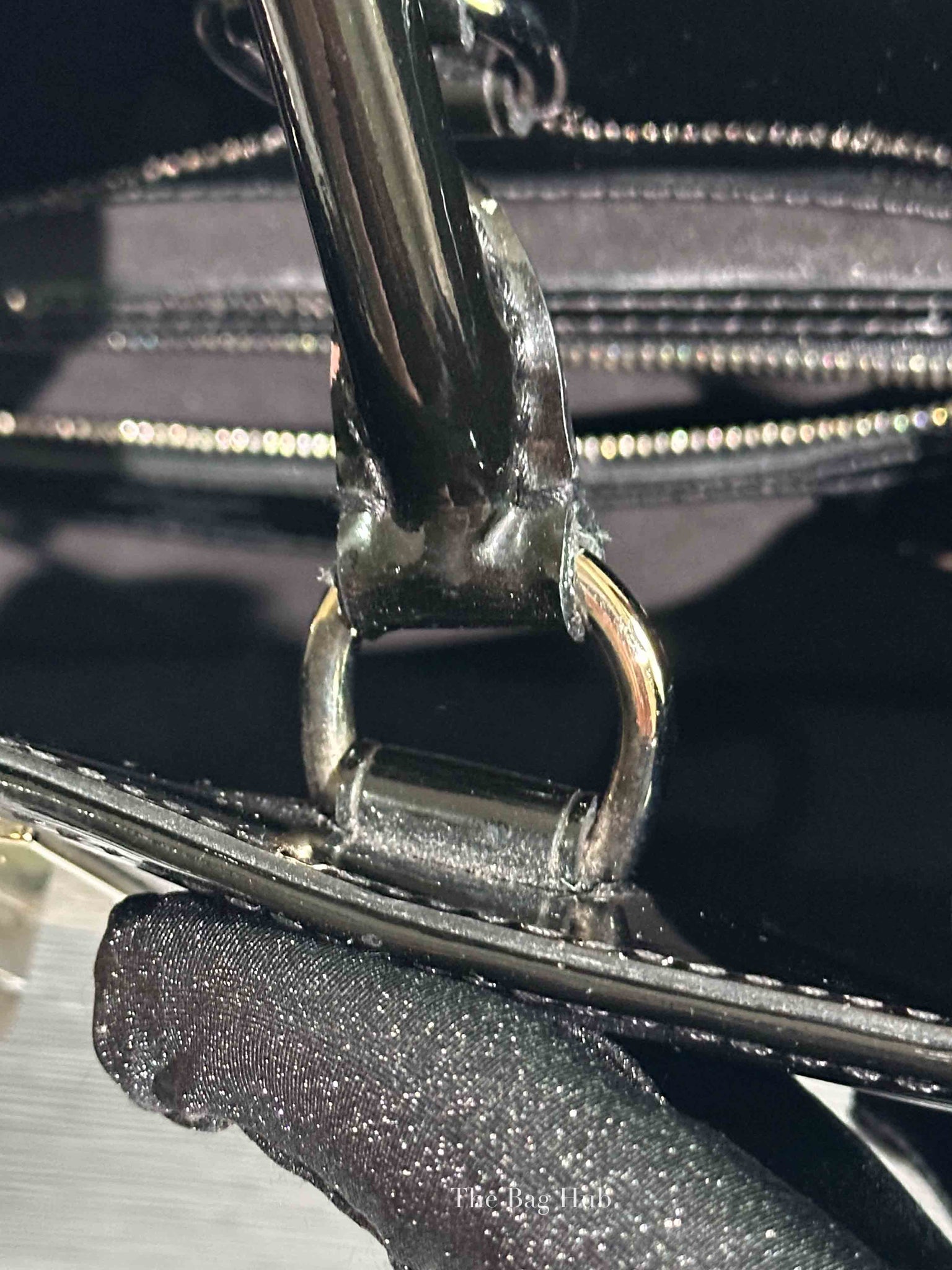Louis Vuitton Black Epi Leather Mirabeu PM Hand Bag