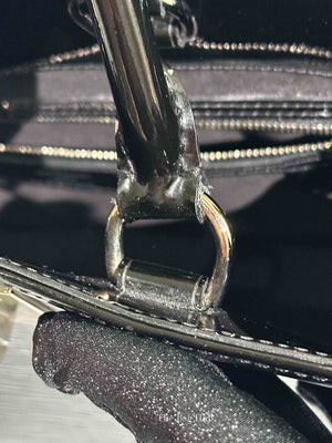 Louis Vuitton Black Epi Leather Mirabeu PM Hand Bag