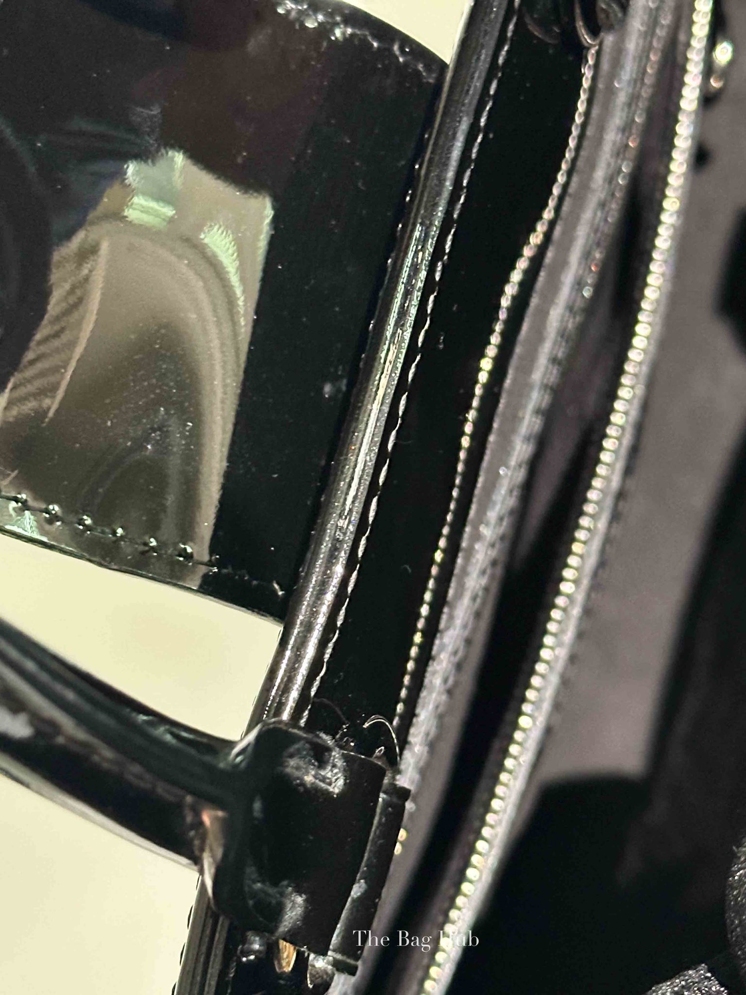 Louis Vuitton Black Epi Leather Mirabeu PM Hand Bag
