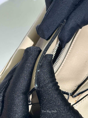 Loewe Etoupe Leather Medium Puzzle Bag
