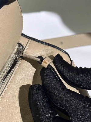 Loewe Etoupe Leather Medium Puzzle Bag