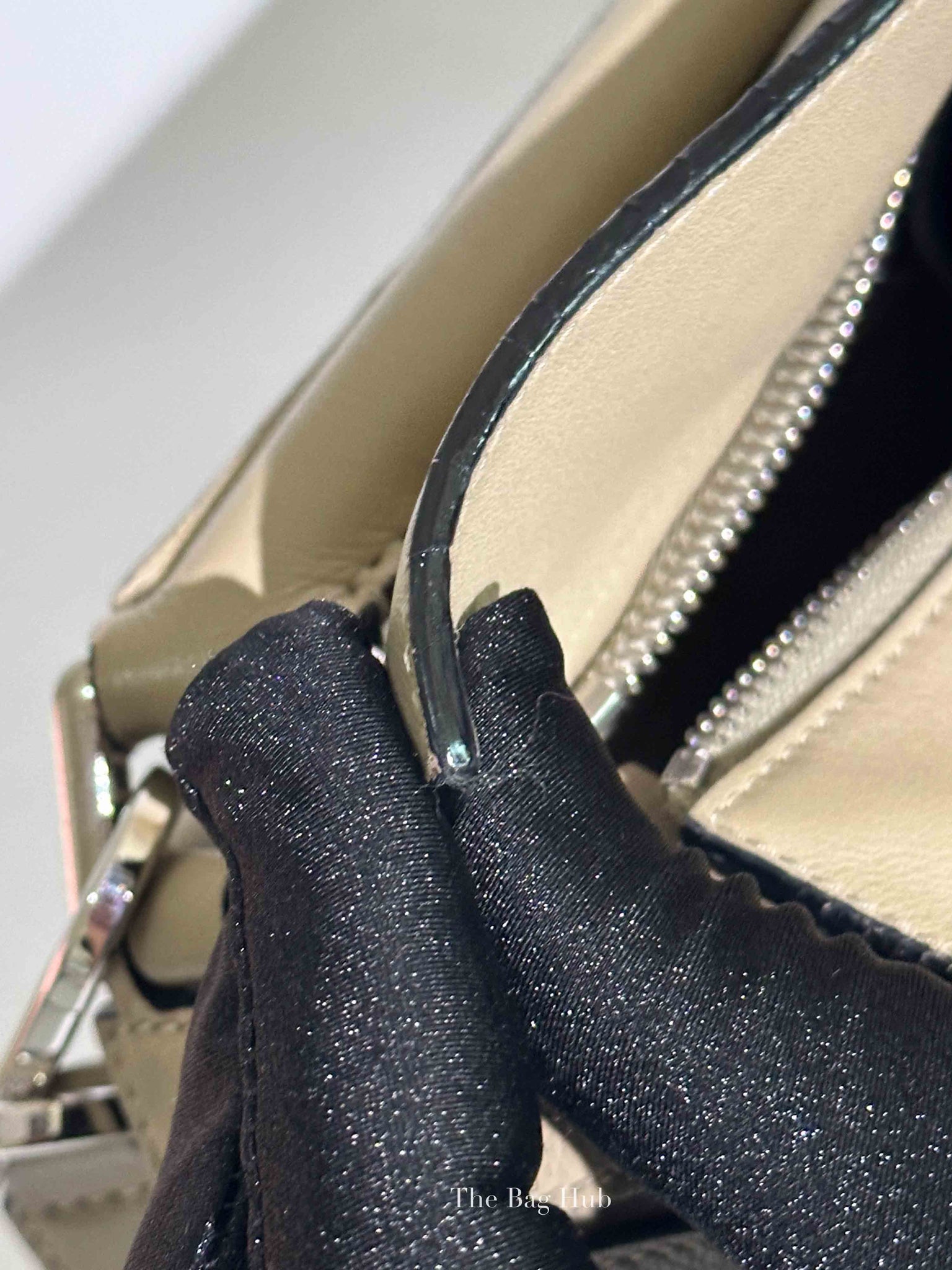 Loewe Etoupe Leather Medium Puzzle Bag