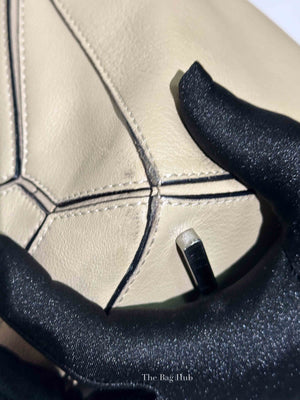 Loewe Etoupe Leather Medium Puzzle Bag