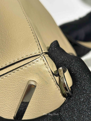 Loewe Etoupe Leather Medium Puzzle Bag