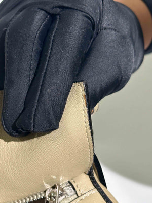 Loewe Etoupe Leather Medium Puzzle Bag