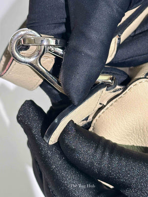 Loewe Etoupe Leather Medium Puzzle Bag