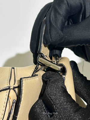 Loewe Etoupe Leather Medium Puzzle Bag