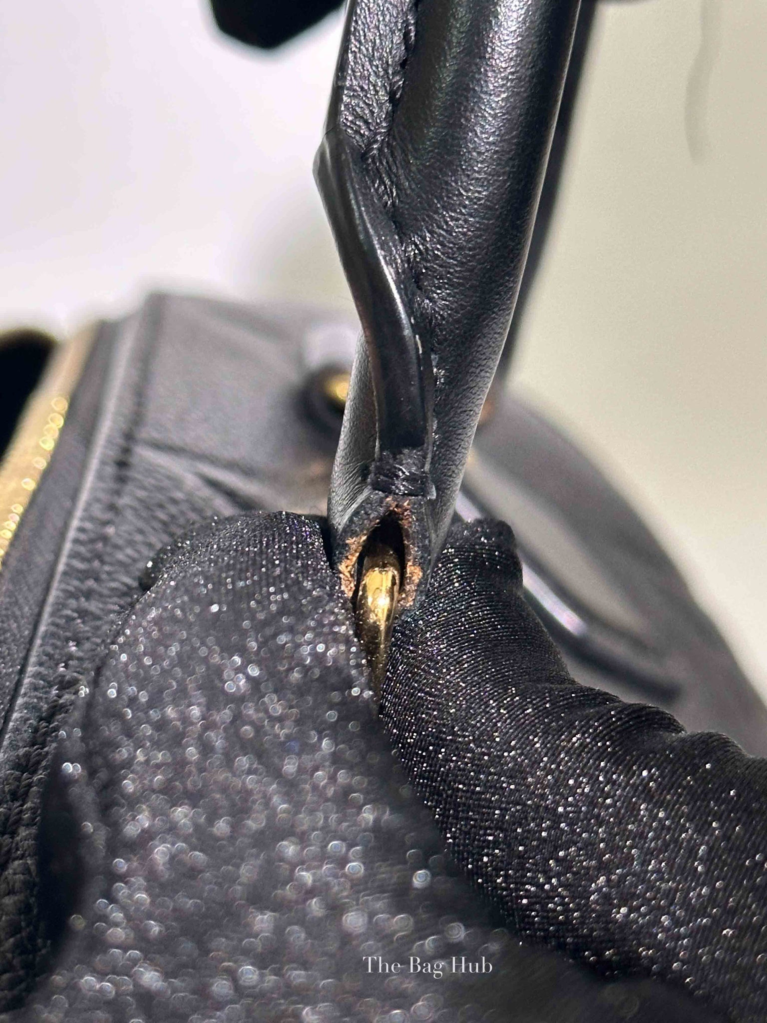Louis Vuitton Black Monogram Empreinte Leather Speedy Bandouliere 20 Bag