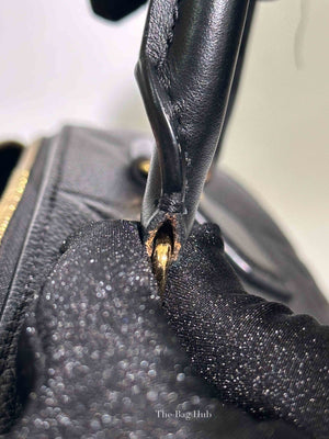 Louis Vuitton Black Monogram Empreinte Leather Speedy Bandouliere 20 Bag