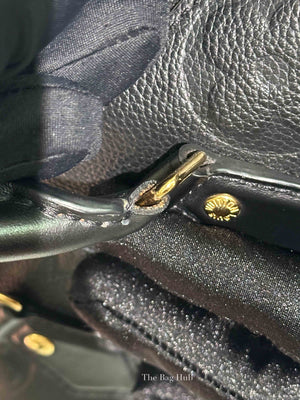 Louis Vuitton Black Monogram Empreinte Leather Speedy Bandouliere 20 Bag