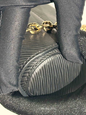 Louis Vuitton Black Epi Twist PM Shoulder Bag
