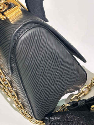 Louis Vuitton Black Epi Twist PM Shoulder Bag