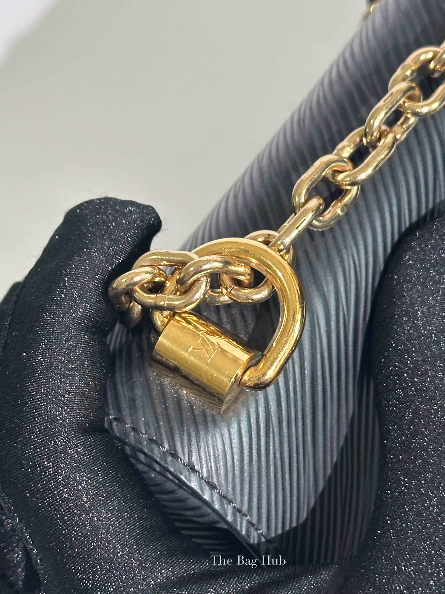 Louis Vuitton Black Epi Twist PM Shoulder Bag