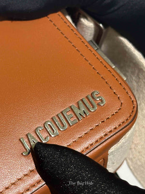 Jacquemus Light Brown Smooth Calfskin Le Cuerda Horizontal Bag
