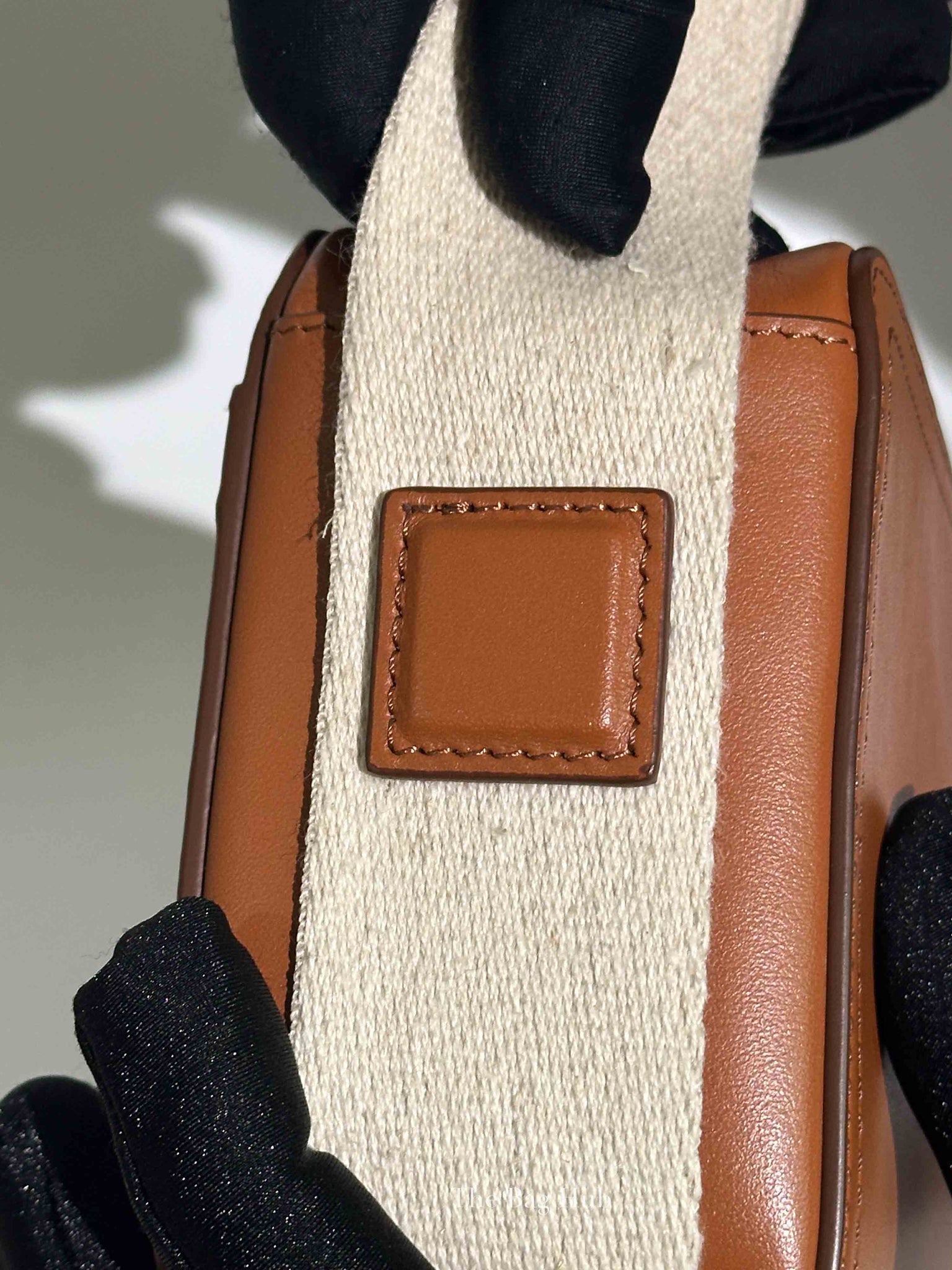 Jacquemus Light Brown Smooth Calfskin Le Cuerda Horizontal Bag