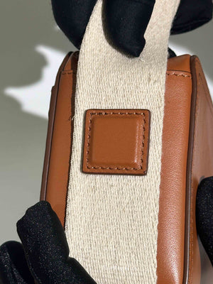 Jacquemus Light Brown Smooth Calfskin Le Cuerda Horizontal Bag