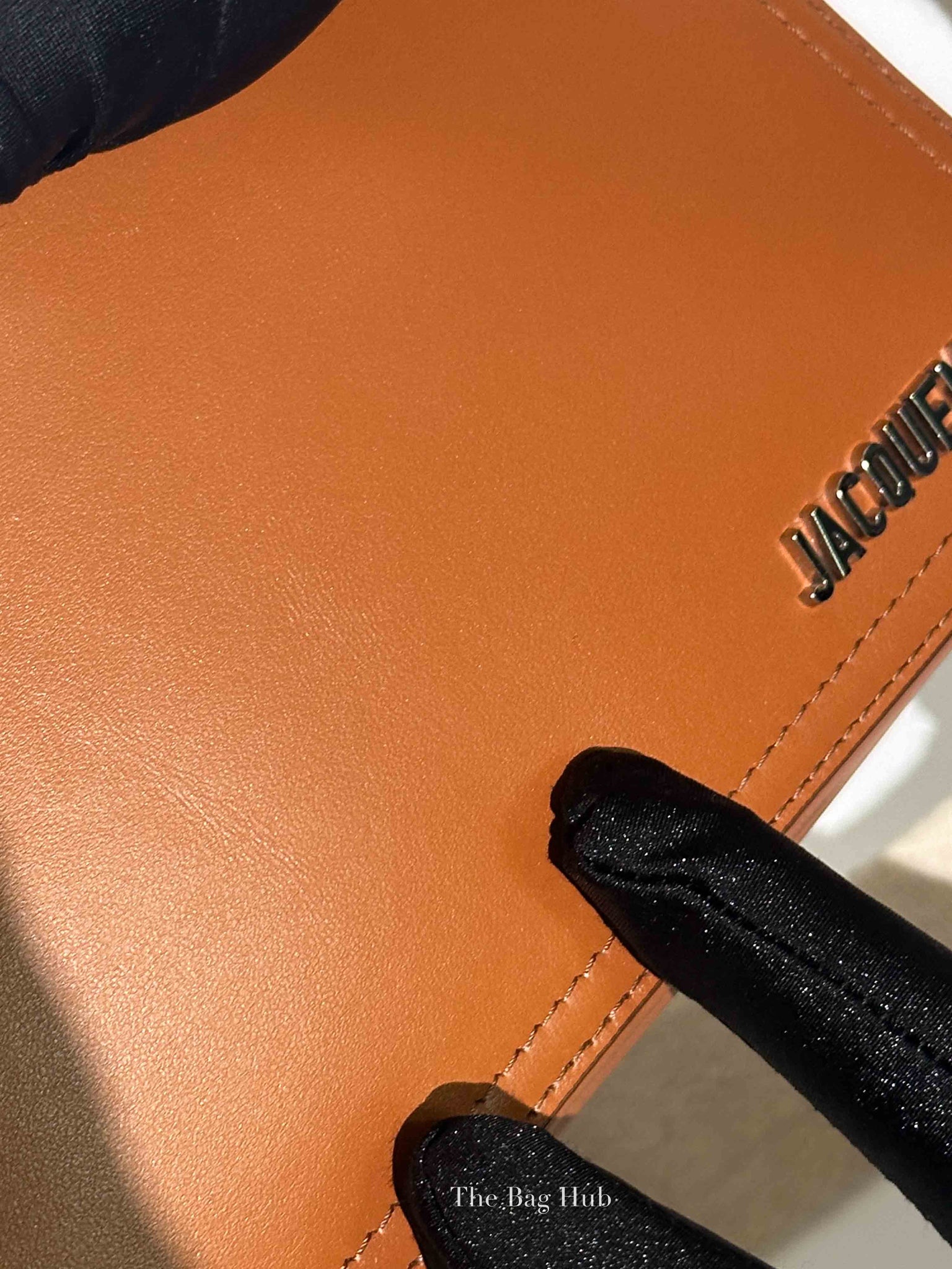 Jacquemus Light Brown Smooth Calfskin Le Cuerda Horizontal Bag