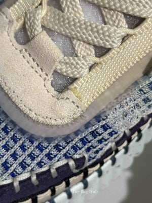 Chloe Cosmic Blue Polyester Nama Sneakers Size 38