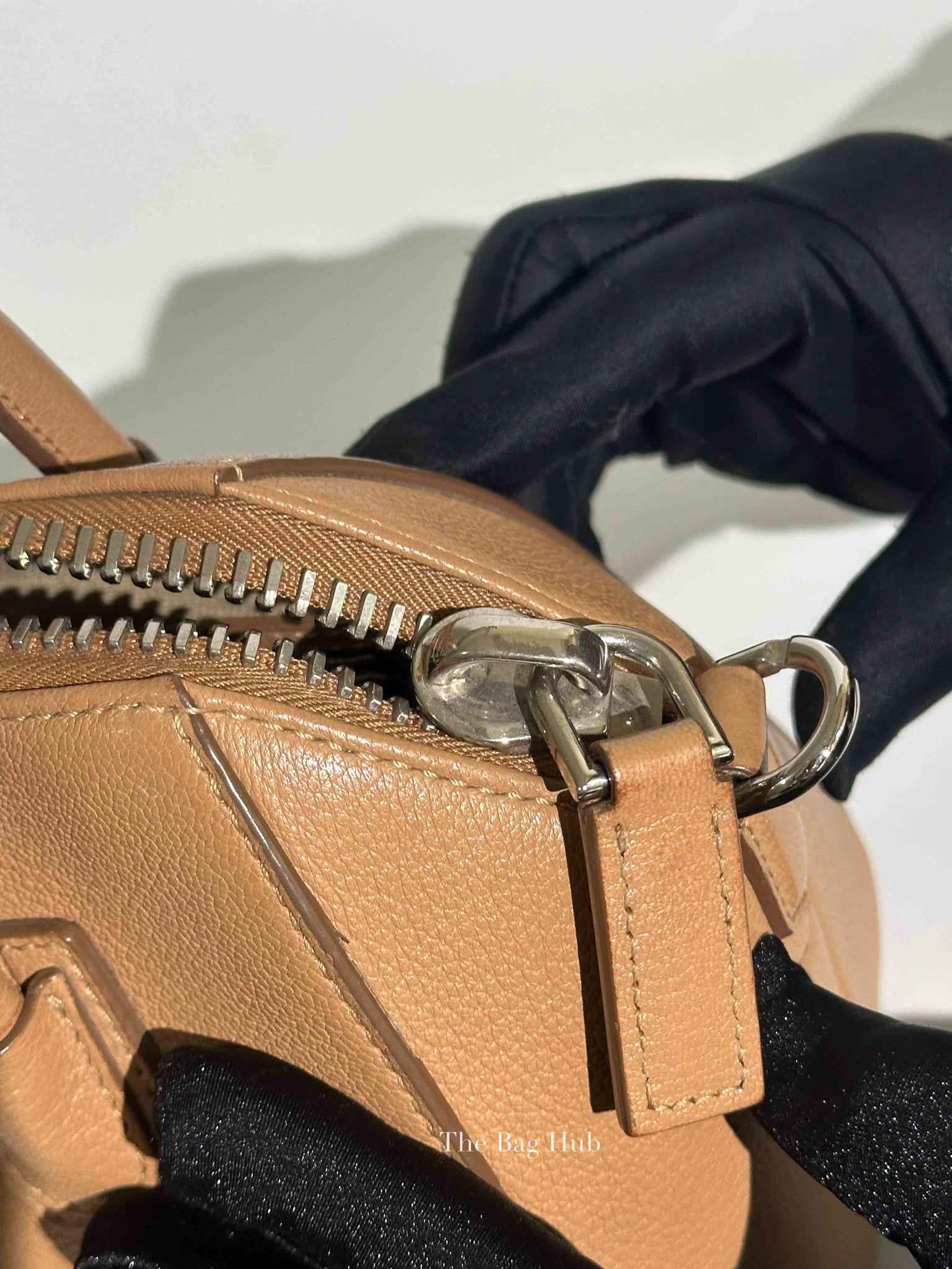 Givenchy Medium Beige Leather Mini Antigona Bag
