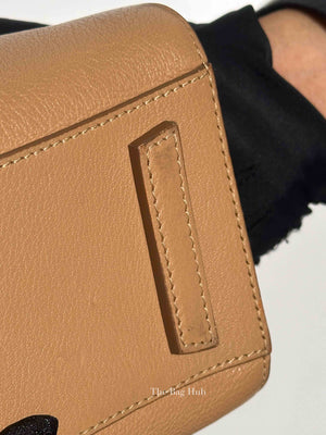 Givenchy Medium Beige Leather Mini Antigona Bag