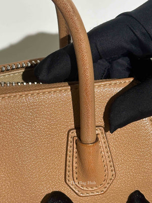 Givenchy Medium Beige Leather Mini Antigona Bag