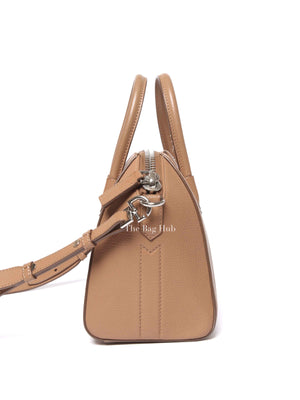 Givenchy Medium Beige Leather Mini Antigona Bag