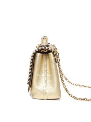 Louis Vuitton Gold Leather Very Chain Bag