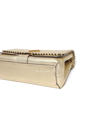 Louis Vuitton Gold Leather Very Chain Bag