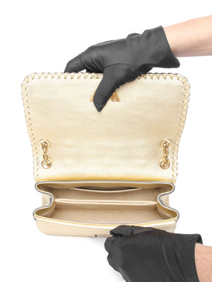 Louis Vuitton Gold Leather Very Chain Bag