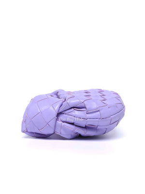 Bottega Veneta Purple Intrecciato Leather Mini Jodie Bag