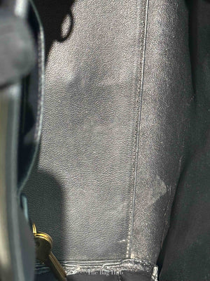 Saint Laurent Black Leather Baby Sac De Jour Handbag