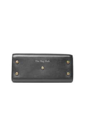 Saint Laurent Black Leather Baby Sac De Jour Handbag