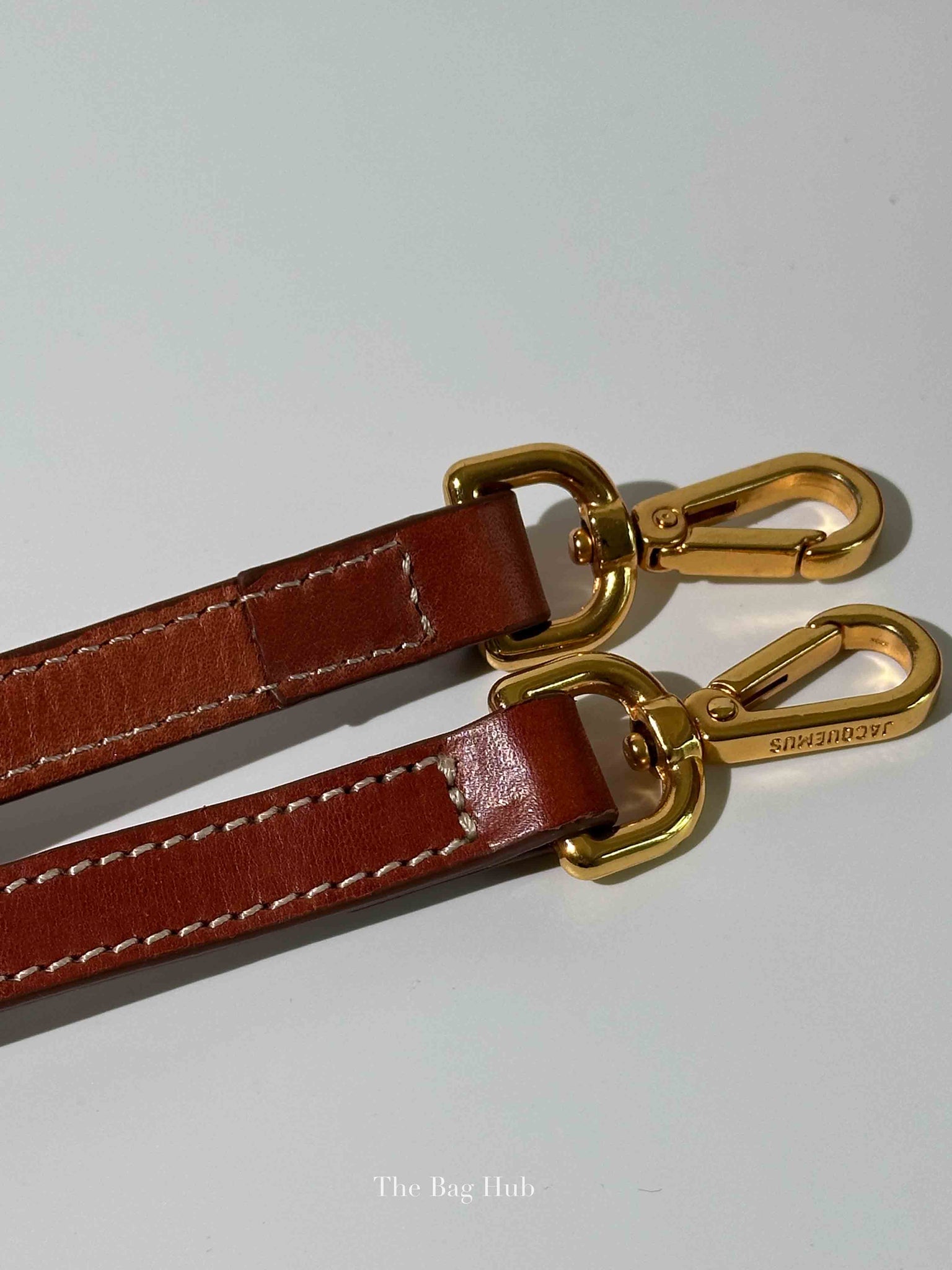 Jacquemus Brown Raffia/Calfskin Le Chiquito Osier Bag