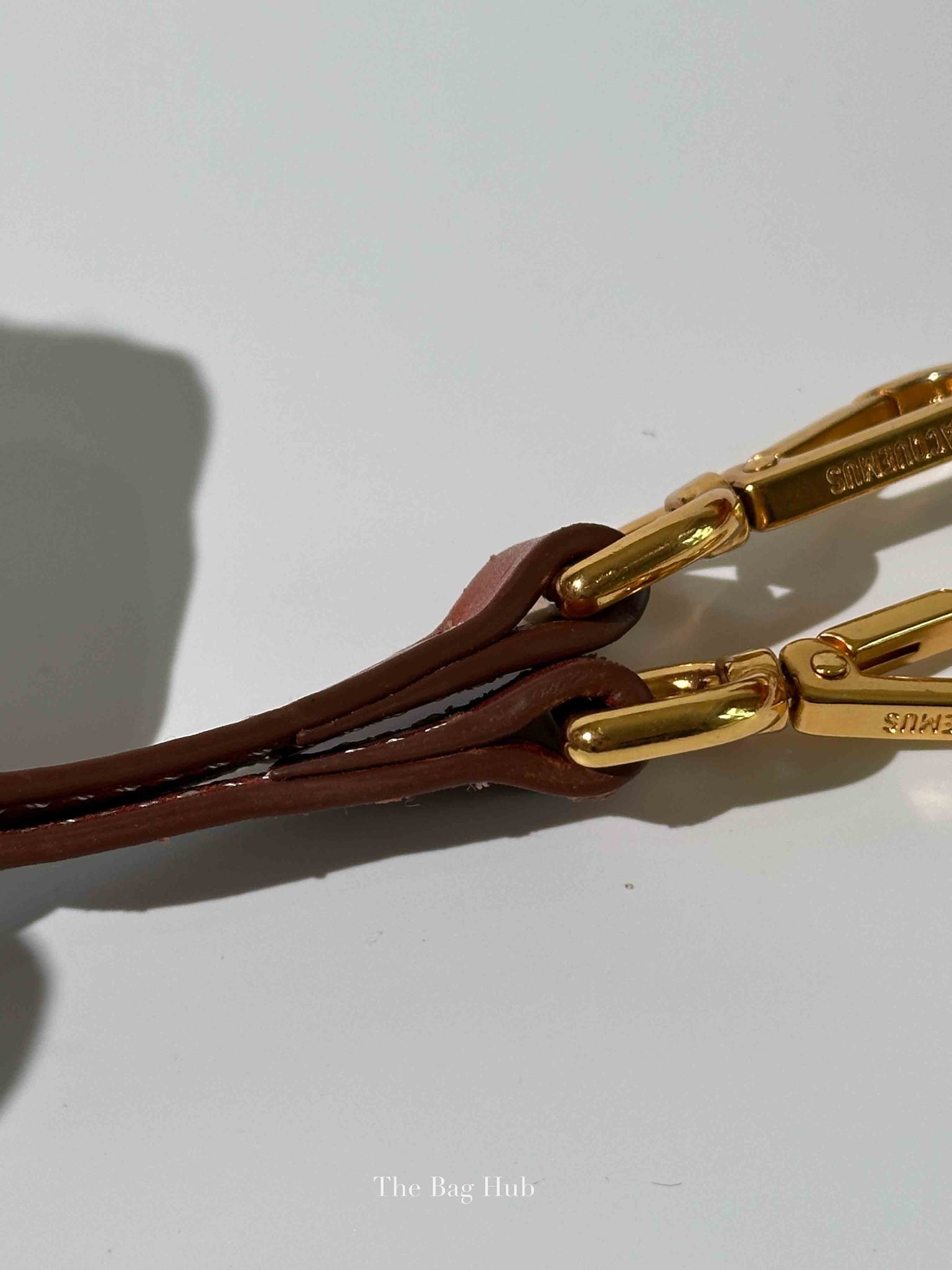 Jacquemus Brown Raffia/Calfskin Le Chiquito Osier Bag
