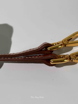 Jacquemus Brown Raffia/Calfskin Le Chiquito Osier Bag