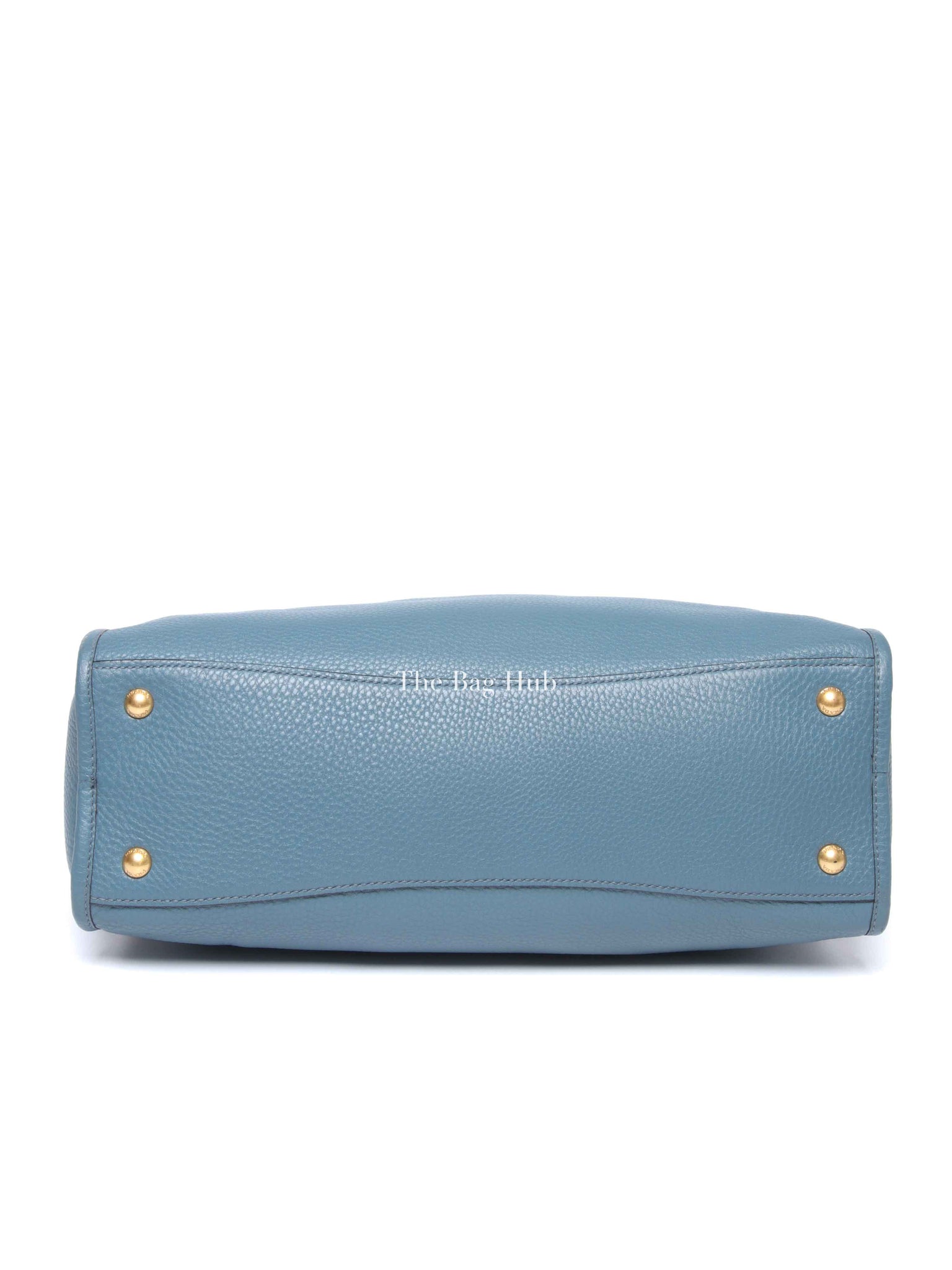 Prada Marine Vitello Daino Bauletto Crossbody Bag