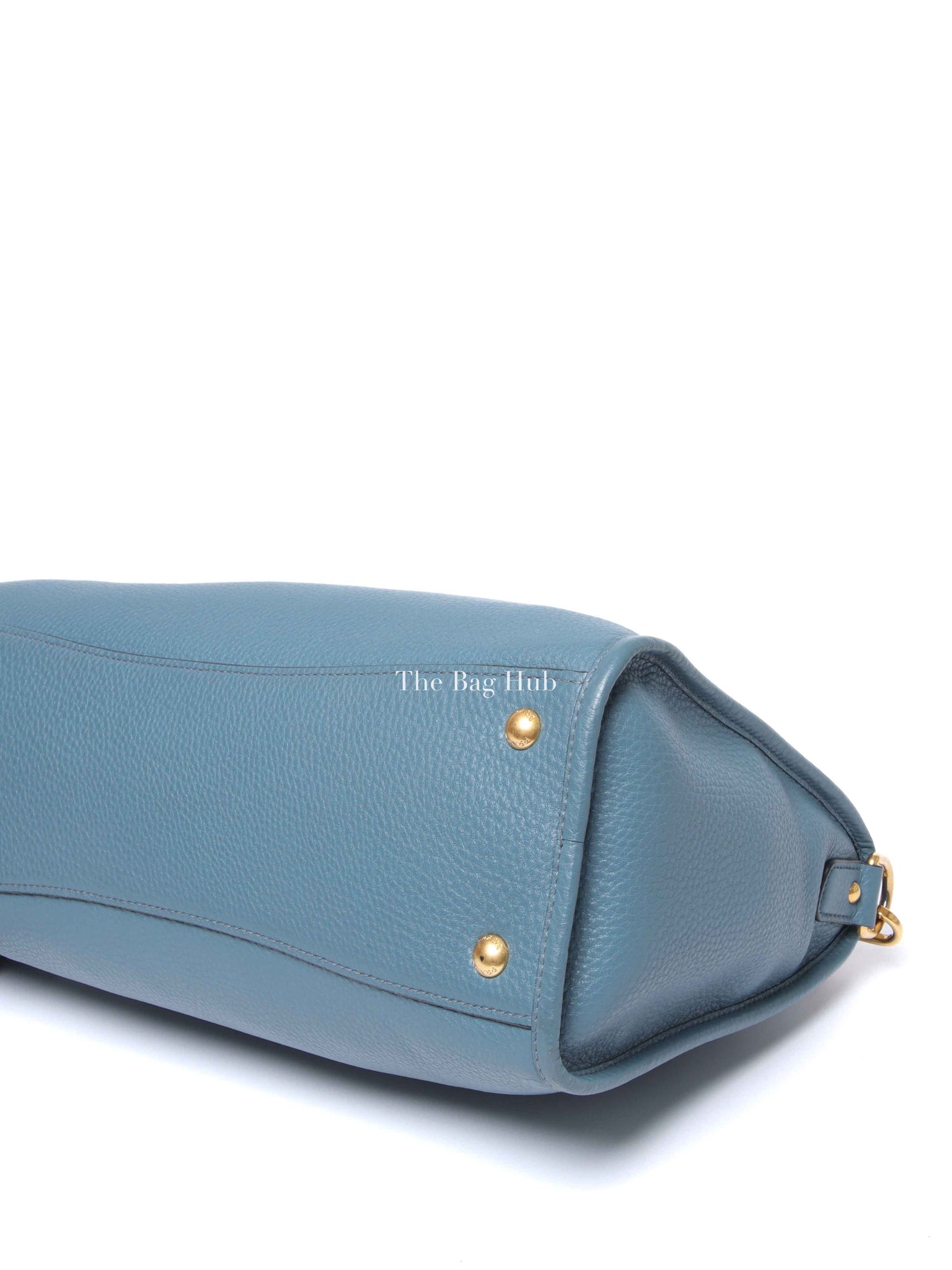 Prada Marine Vitello Daino Bauletto Crossbody Bag
